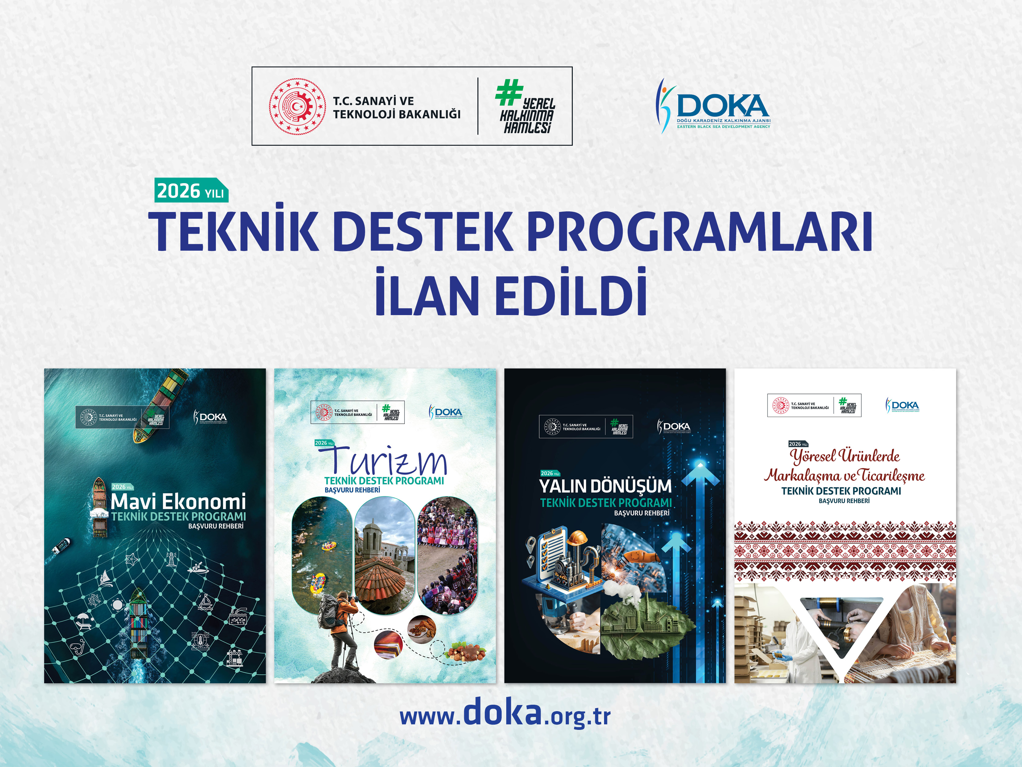 Teknik Destek Programları İlan Edildi
